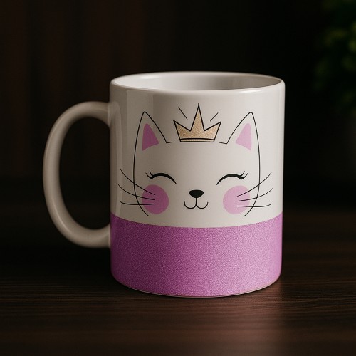 Caneca  base Glitter (Cores)