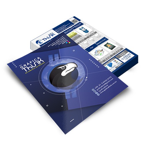 Panfleto Couchê 115g 20x28 4x4