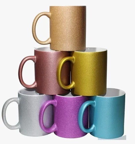 Caneca Gliter Personalizada (Cores)